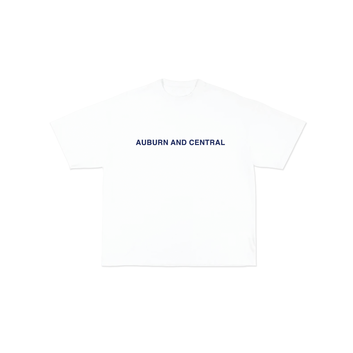 Auburn and Central Tee (White)