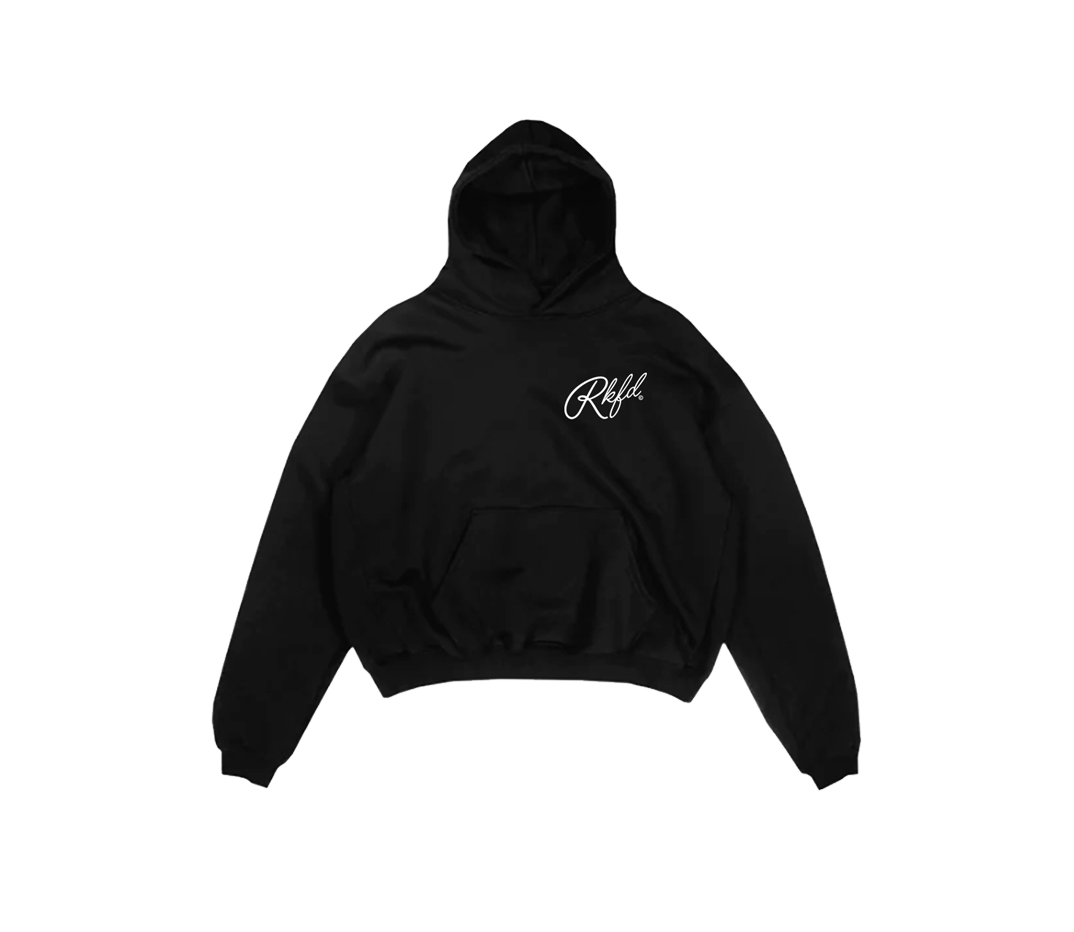 RKFD Script Youth Hoodie (Black)