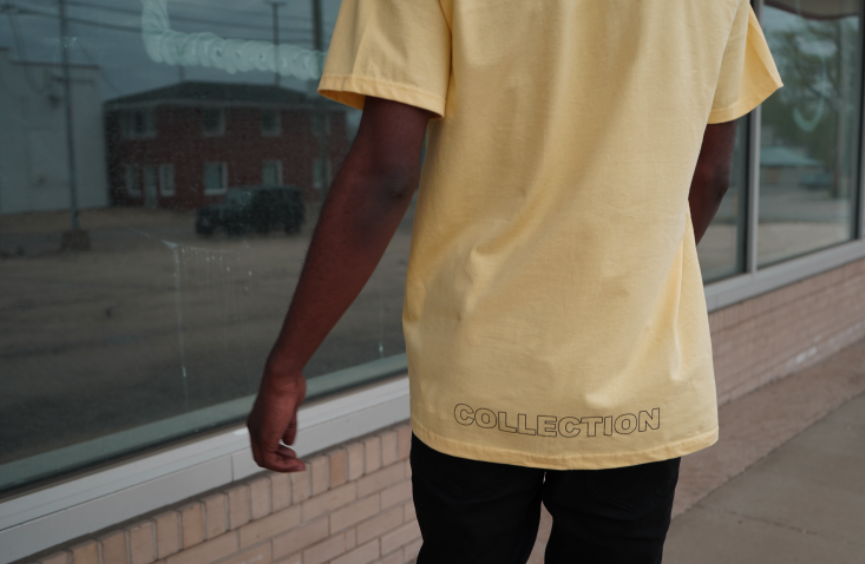 Relief Symbol Tee (Light Yellow)