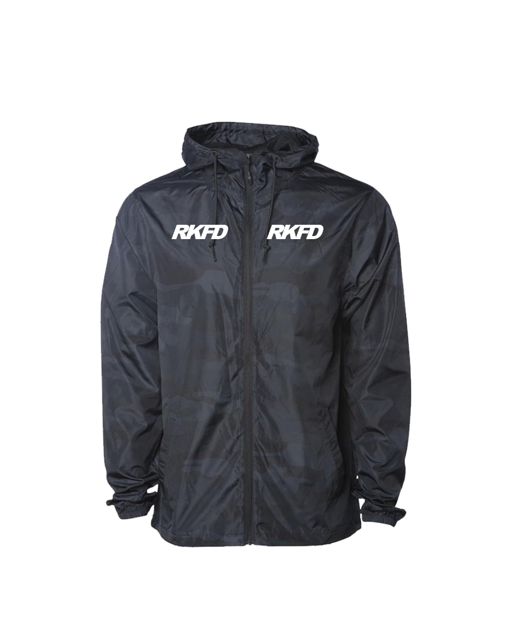 RKFD Windbreaker (Black Camo)
