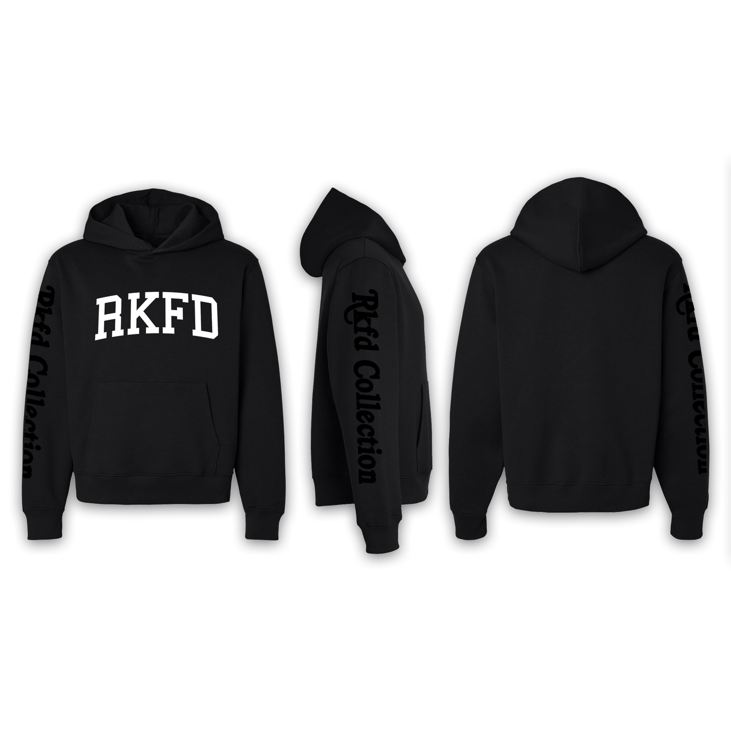 College Hoodie ( Black)