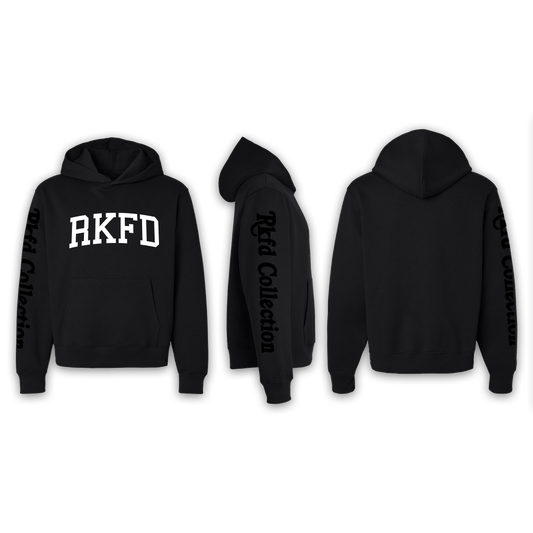 College Hoodie ( Black)