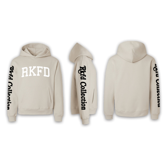 College Hoodie ( Light Tan)