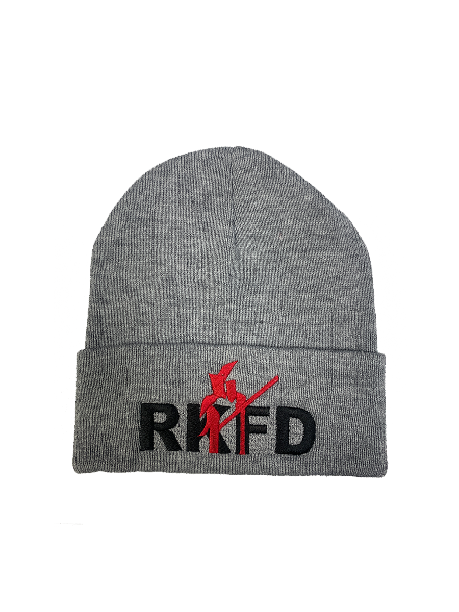 RKFD symbol beanie (Heather grey)