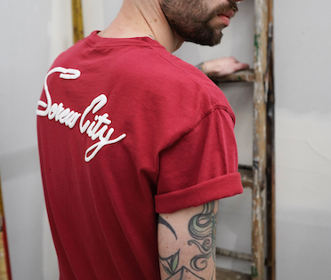 Screw City Tee (Faded Red)