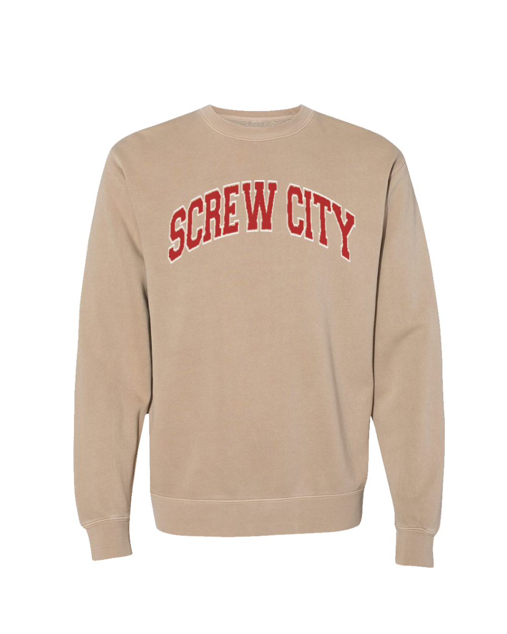 Screw City Crewneck (Sandstone)
