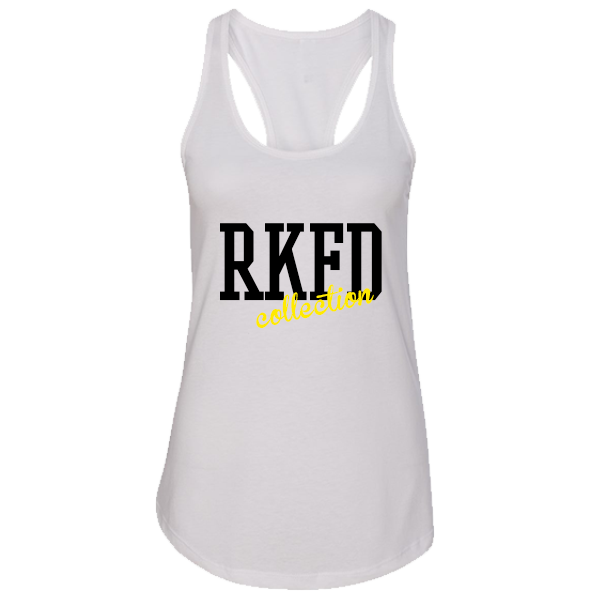 RKFD Racerback Tank (White)