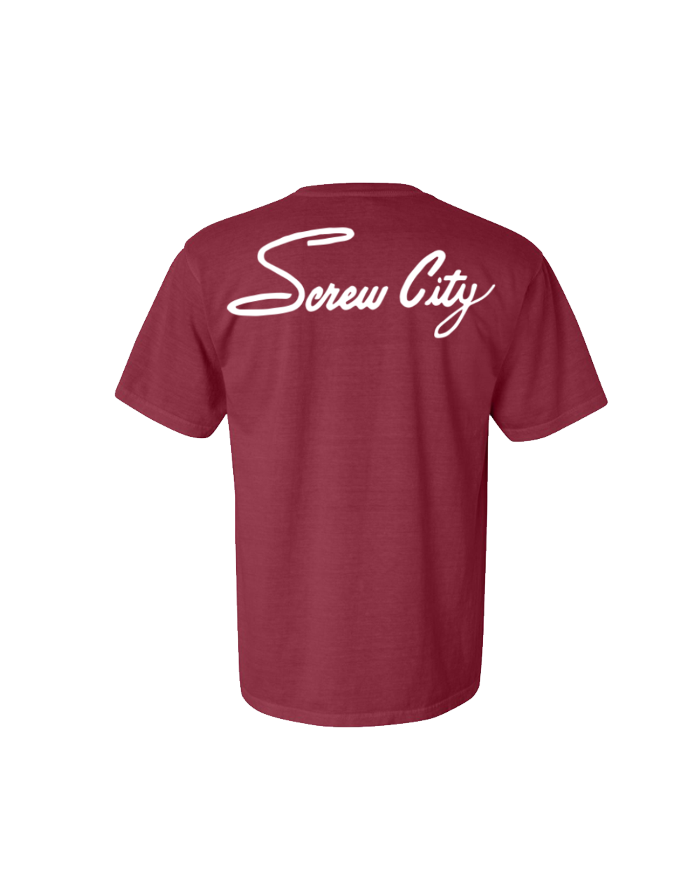Screw City Tee (Faded Red)