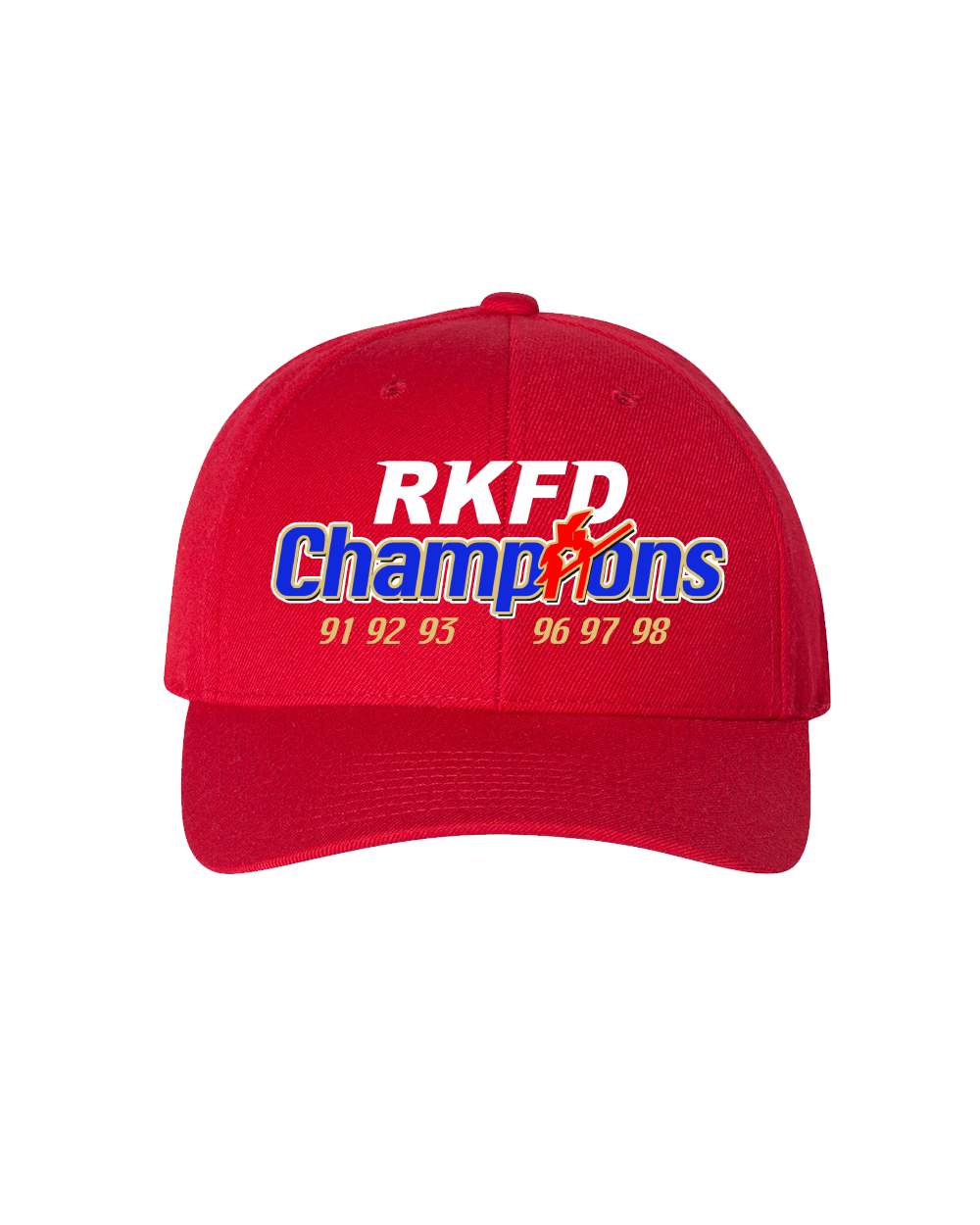 RKFD Champ  Cap (Red)