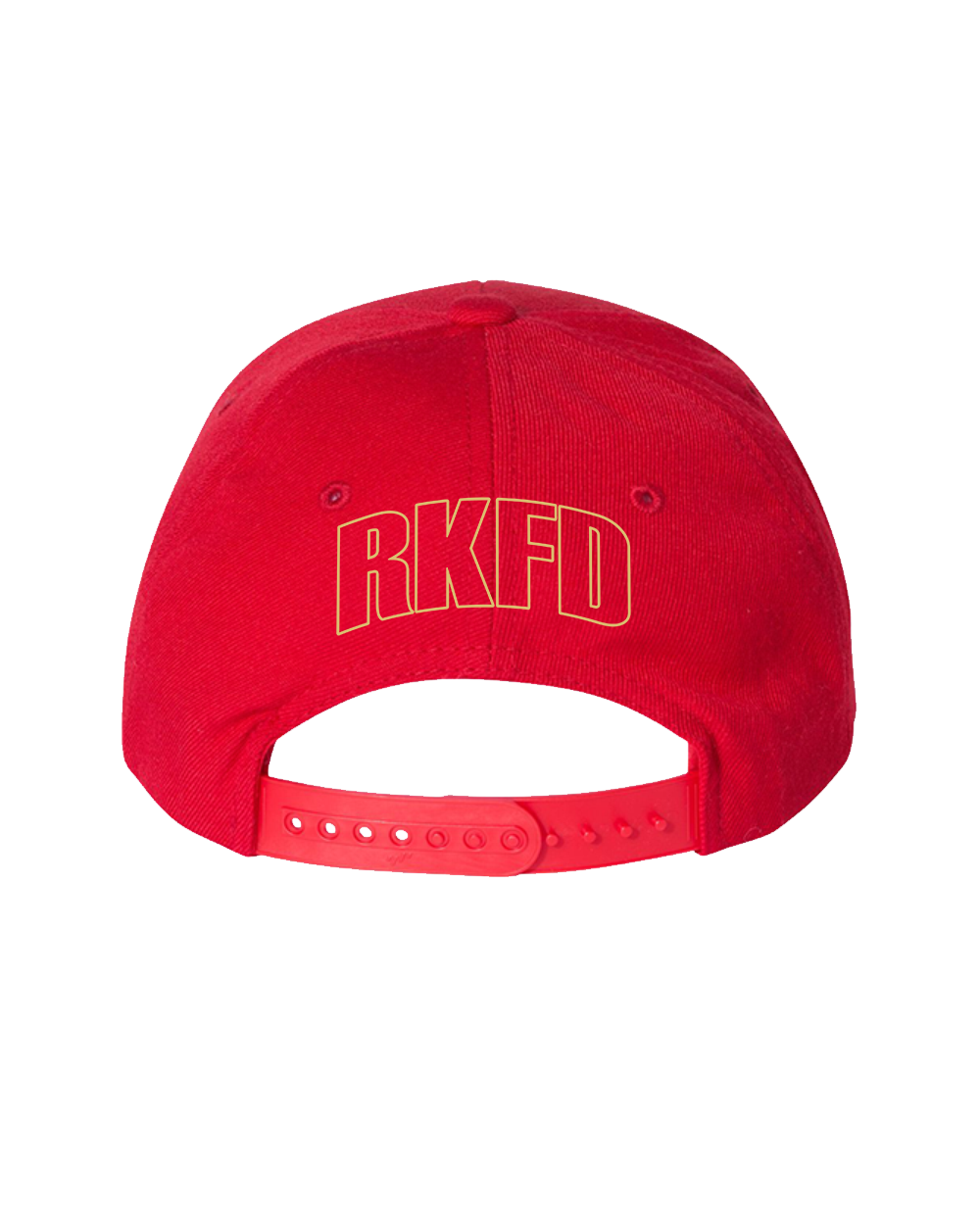 RKFD Champs Flatbill Snapback (Red)